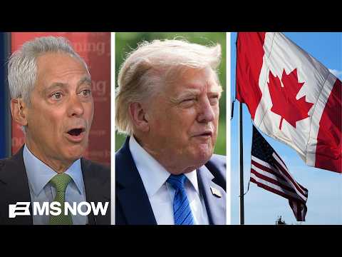 Rahm Emanuel BLASTS Trump's trade war with Canada: 'No adult supervision!'
