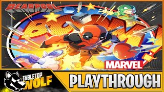 X-men Marvel United - Deadpool 2 Playthrough