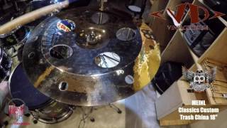 Video thumbnail for MEINL classics custom trash china 18 by Zune Drummer