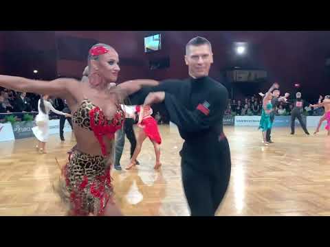 CHA-CHA ❤️ 4th Round - Konstantin Gorodilov & Polina Figurenko (EST 190) WDSF 2025 GRANDSLAM GOC GER