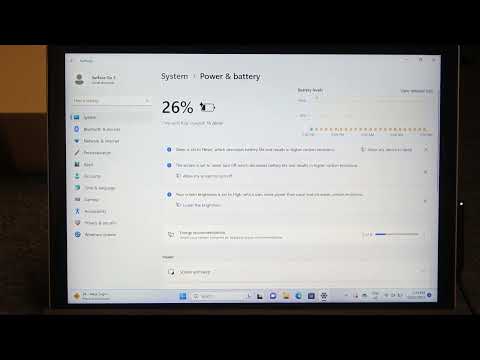 How to Change Power Mode on Microsoft Surface Go 3