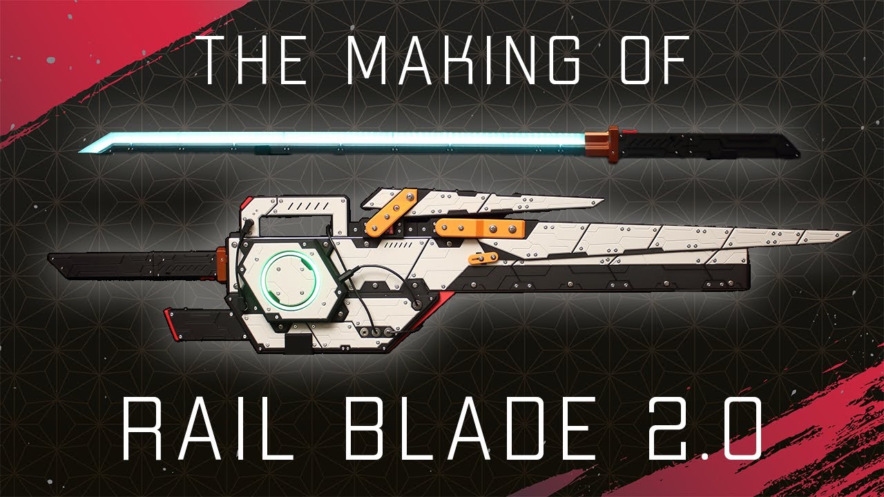 Building a CYBER KATANA that glows and transforms