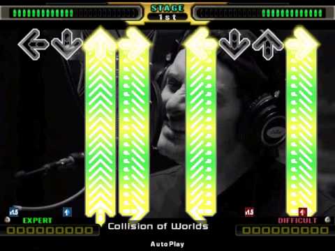 Collision of Worlds (from Cars 2) - Robbie Williams & Brad Paisley - DDR Custom Stepcharts