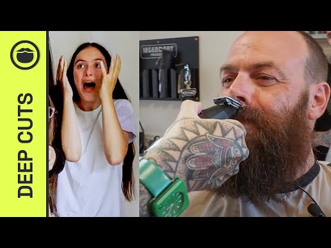 Family Hilarious Reaction After Man Shaves 12 Years Old Beard