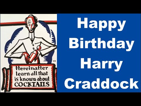 The Leave it to Me Martini for Harry Craddock's birthday