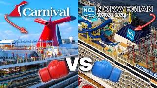 Carnival vs. Norwegian Cruise Line: What to Know Before You Cruise