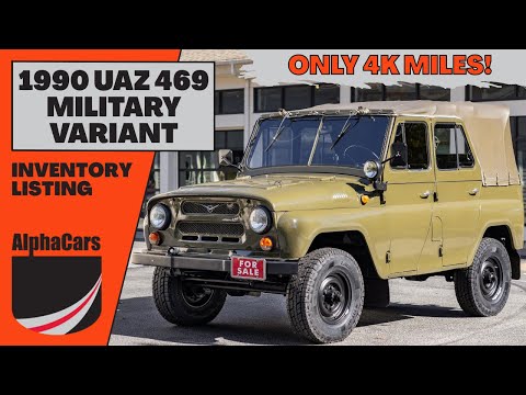 1990 UAZ 469 Review: Interesting Features, History, Condition, & More!