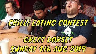 Chili Eating Contest - Great Dorset - Sunday 4th August 2019