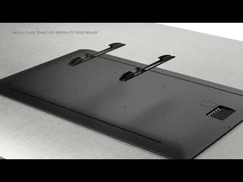 Výsuvný držák Brateck LPA69-466 pro TV 37"-80" 60kg polohovatelný nástěnný Heavy Duty