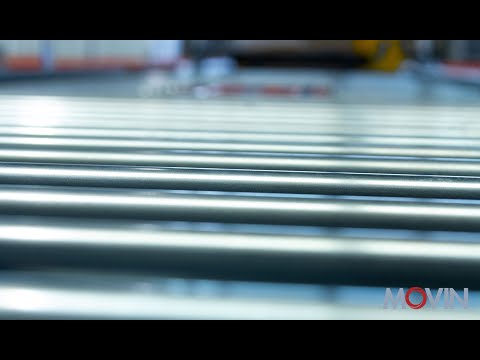 TRASPORTATORE A RULLI / ROLLER CONVEYORS - MOVIN S.r.l.