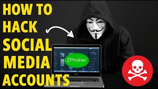 How Hackers Use Zphisher in 2025 | How to Hack social Media with Zphisher