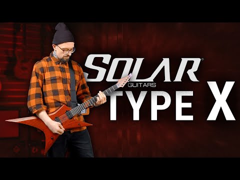 Обзор Solar guitars Type X – Сергей Полянский