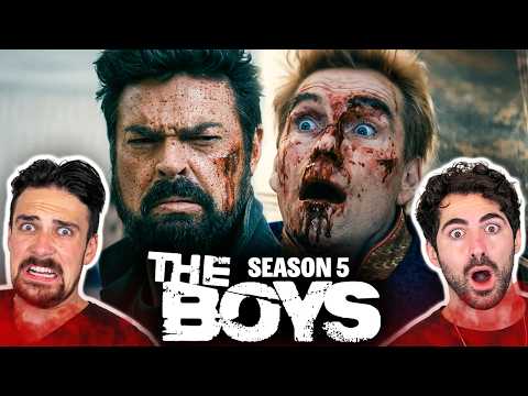 WE WATCHED ALL OF *THE BOYS* SEASON 5 (Homelander is pathetic and its perfect) | Show Reaction