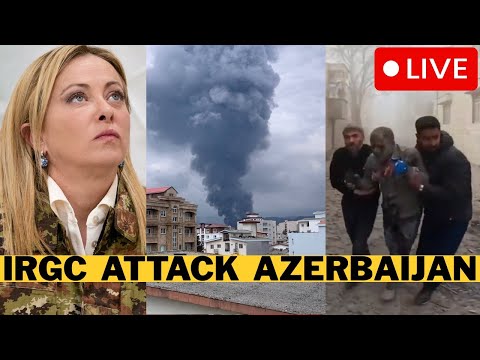 🚨 LIVE: Italy Deploy Troops To Iran War - IRGC Attack Azerbaijan And Turkey - NATO Responds