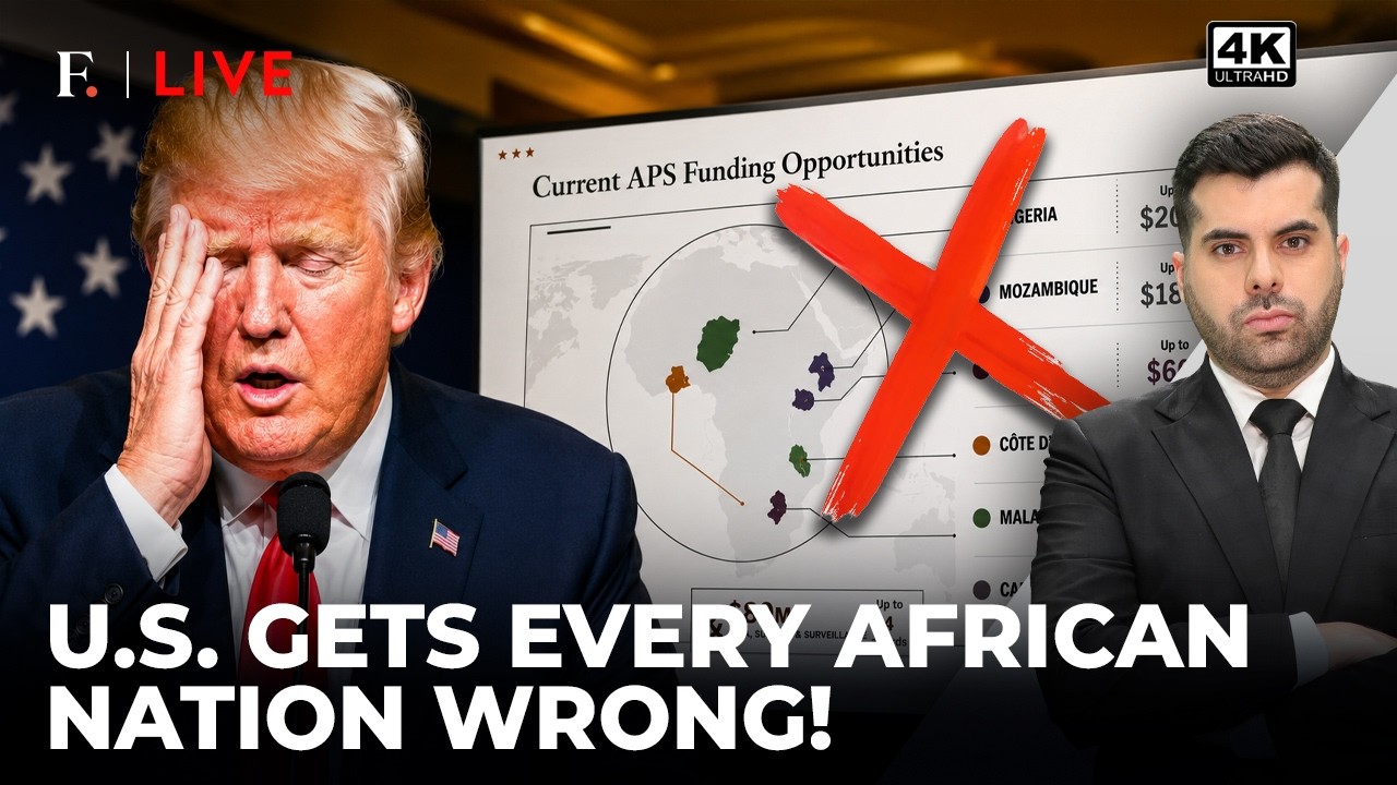 US' Africa Map Blunder At AIDS Conference Triggers Global Backlash | Firstpost Live | 4K