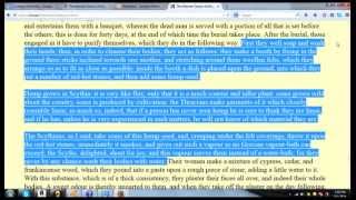 Herodotus, Hemp & The History