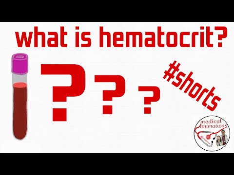 🩸WHAT IS HEMATOCRIT (HCT)? | hematocrit test meaning | #shorts #hematology #pediatrics #hematologia
