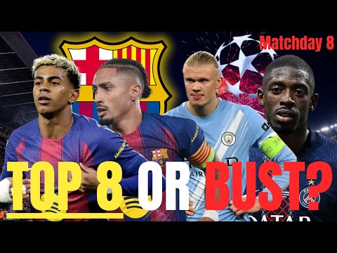 Top 8 or Bust: Barcelona vs Copenhagen | UCL Matchday 8 Breakdown