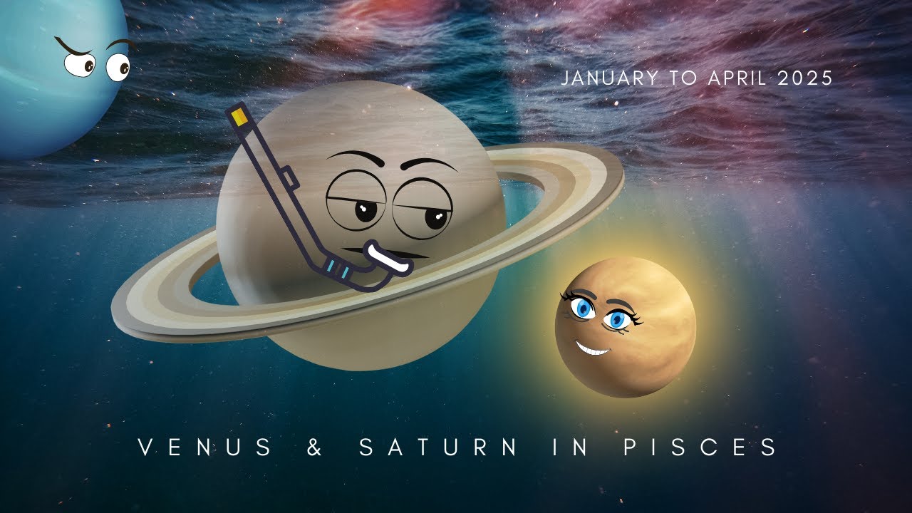 Venus meets Saturn in Pisces - January to April 2025 - All signs