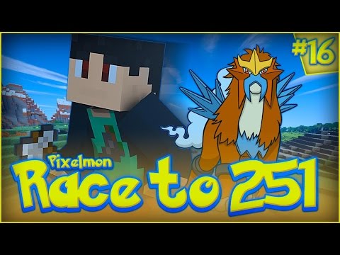 "ENTEI!" - Minecraft Pixelmon 4.0.6: Race to 251 - Episode 16 (Pixelmon 1.8 Survival Lets Play SMP)