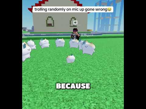 He said what😭 #roblox #vc #trolling #mochi #cat #funny #shorts