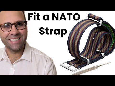 How to fit a NATO watch strap the correct way