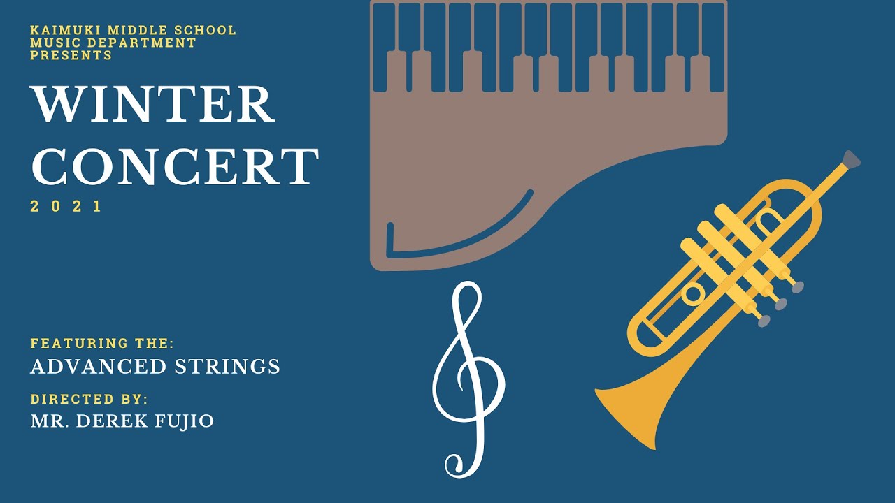 Winter Concert 2021 - Advanced Strings