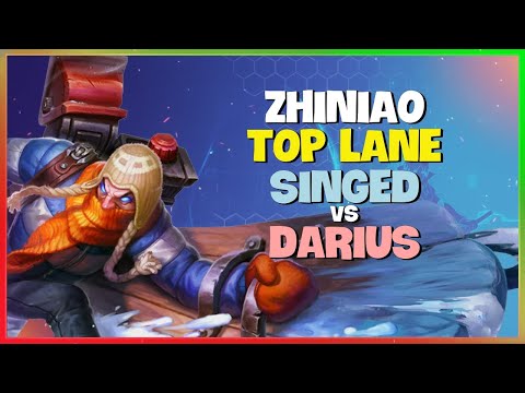 Rank 1 Singed Masterclass: ZhiNiao's Flawless Challenger Macro [Engsub]
