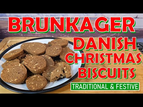 Brunkager – Traditional Danish Christmas Biscuits