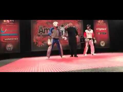 Avery Plowden vs Luis Guevara - Point Fighting - Amerikick Internationals