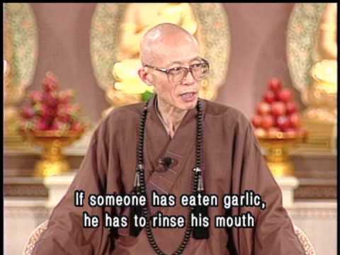 Why onions, garlic and leeks are seen as "non-vegetarian" foods(GDD-349, Master Sheng Yen)