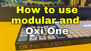 Video thumbnail for How to use your Oxi One with Eurorack. CV/gate explained with examples by SynthDad