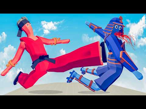 TAEKWONDO MASTER vs EVERY UNIT | Totally Accurate Battle Simulator-TABS
