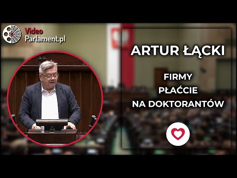 Artur Lacki: Firmy powinny płacić na doktorantów