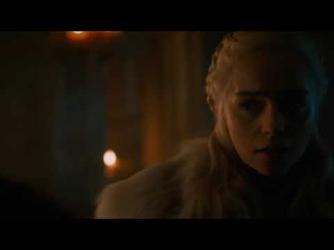 Jon reveals his identity to Daenerys in the crypts of Winterfell