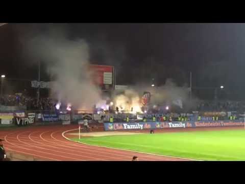 Hansa Rostock Pyro gegen Fortuna Köln