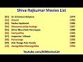 Shiva Rajkumar Movies List