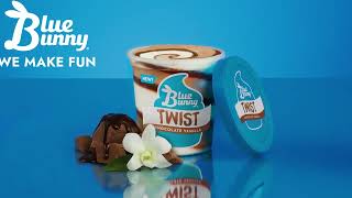 Blue Bunny Twisting up flavors of fun!