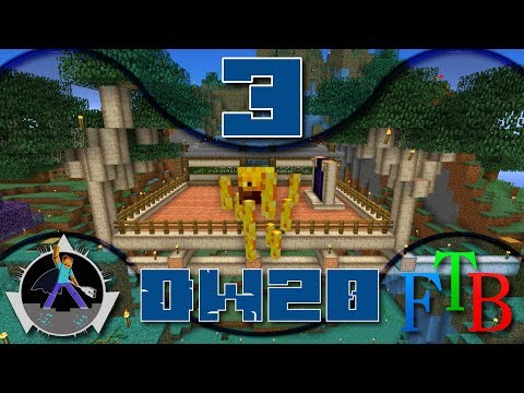 Feed the Beast Direwolf20 - Ep 3 - Blazed!