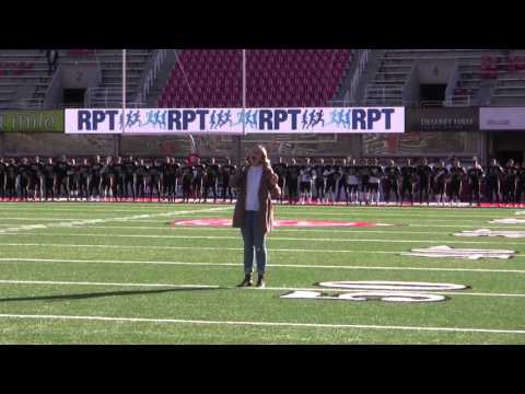 Emily Henry, 17 years old  National Anthem LP State Champs Game