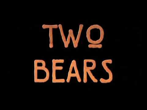 Trailer frame of Kenai, Koda, and Nita by a roaring waterfall, foreshadowing the Hokani Falls rite