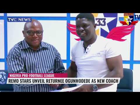 Remo Stars Unveils Daniel Ogunmodede as New Coach