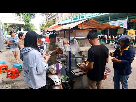 The Most Popular $1 Breakfast Spot in Phnom Penh! 🇰🇭☕