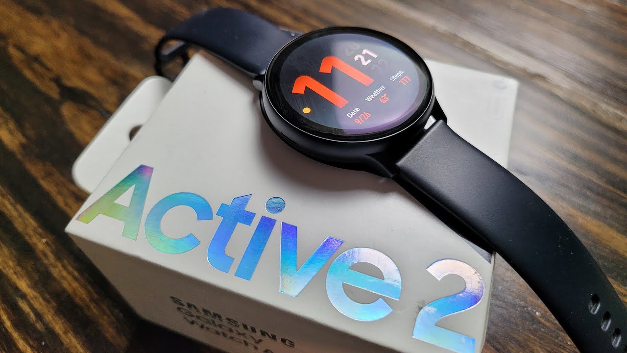 Samsung Galaxy Watch Active 2 Unboxing, Setup and First Impressions