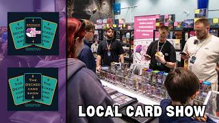 The reality of setting up for a local Pokemon card show! (The Decked Card Show - VENDOR SET UP)