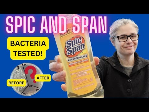 Testing Spic And Span's Ability to Remove Bacteria from Floors!