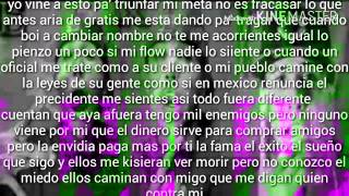 Quien contra mi C-kan (letra)