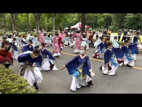 Japanese Bon Odori Dance performance