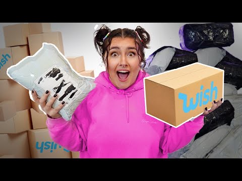 I *BLINDLY* Ordered 100 Mystery Toys from Wish!!😱🎁