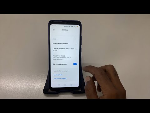 POCO M3 me Auto rotate screen on off kaise kare || Enable or Disable Auto-Rotate on POCO M3